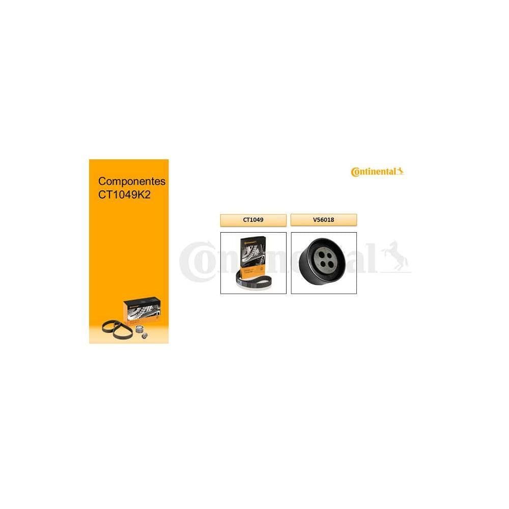 Kit Da Correia Sincronizadora Contitech - CT1049K2