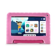 Tablet Multi Princesas com Controle Parental 7 pol 4GB RAM 64GB Android 13 Quad Core + Case + Wi-fi - NB418