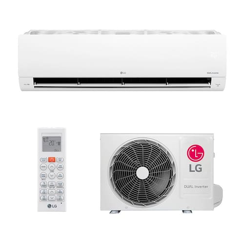 imagem-Ar Condicionado Split Hw Inverter Lg Dual Voice + AI 9000 Btus Frio 127V Monofásico S3NQ09AA31B.EB1GAM1 - 110V