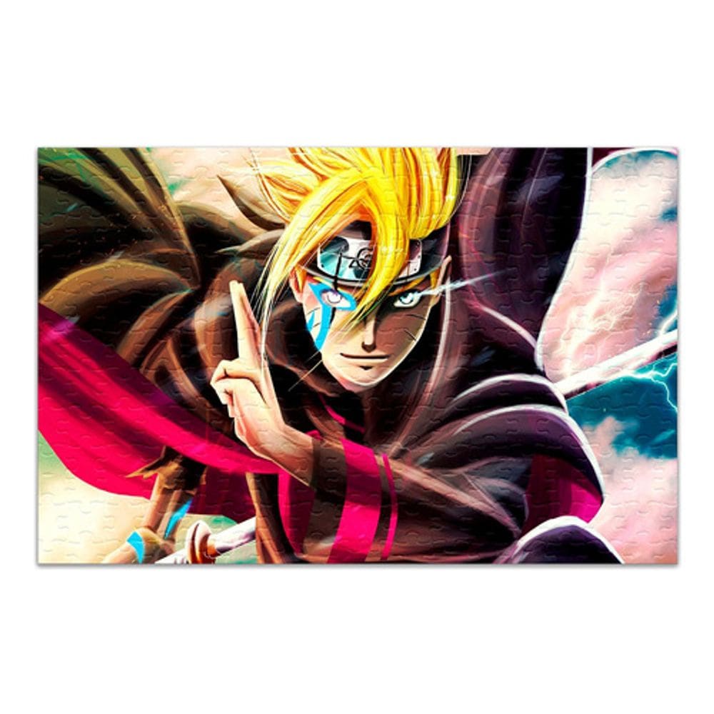 Quebra Cabeça Personalizado Boruto 48 Peças