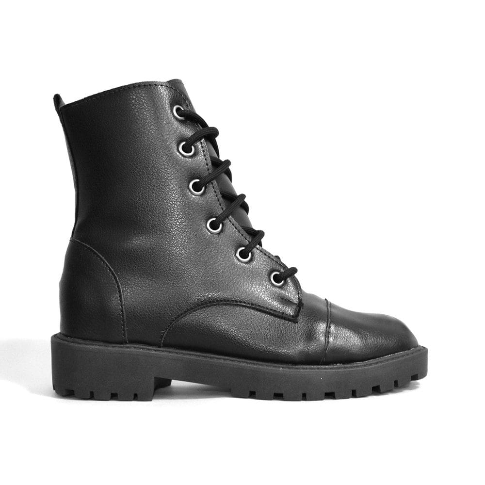 Coturno Godiva Solado Baixo Feminino Preto