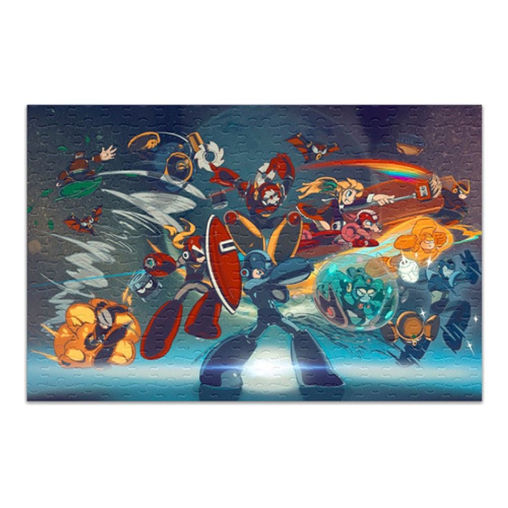 Quebra-cabeça Mega-man Personalizado 48 Peças