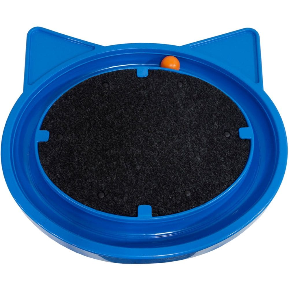 Arranhador Redondo Gato com Bolinha Anti Stresse Brinquedo Cat Relax Pop Furacão Pet