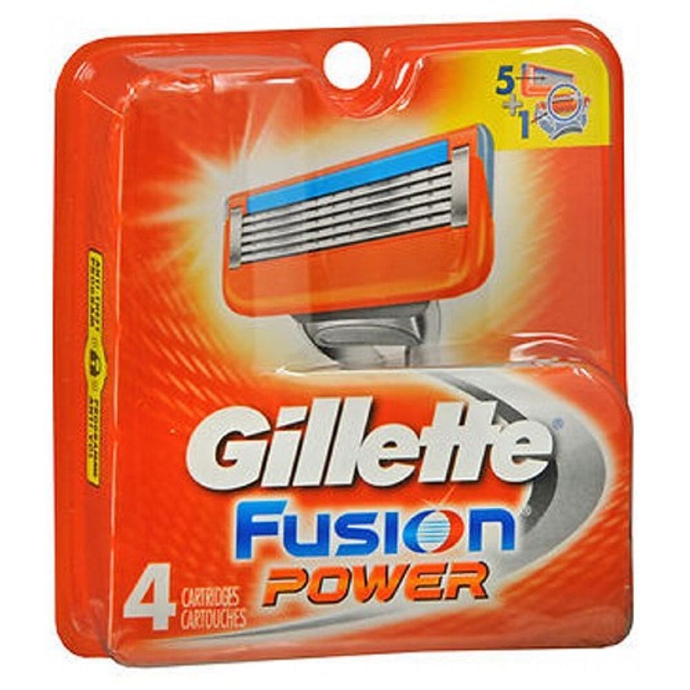 Carregadores Gillette Fusion Power 4 unid