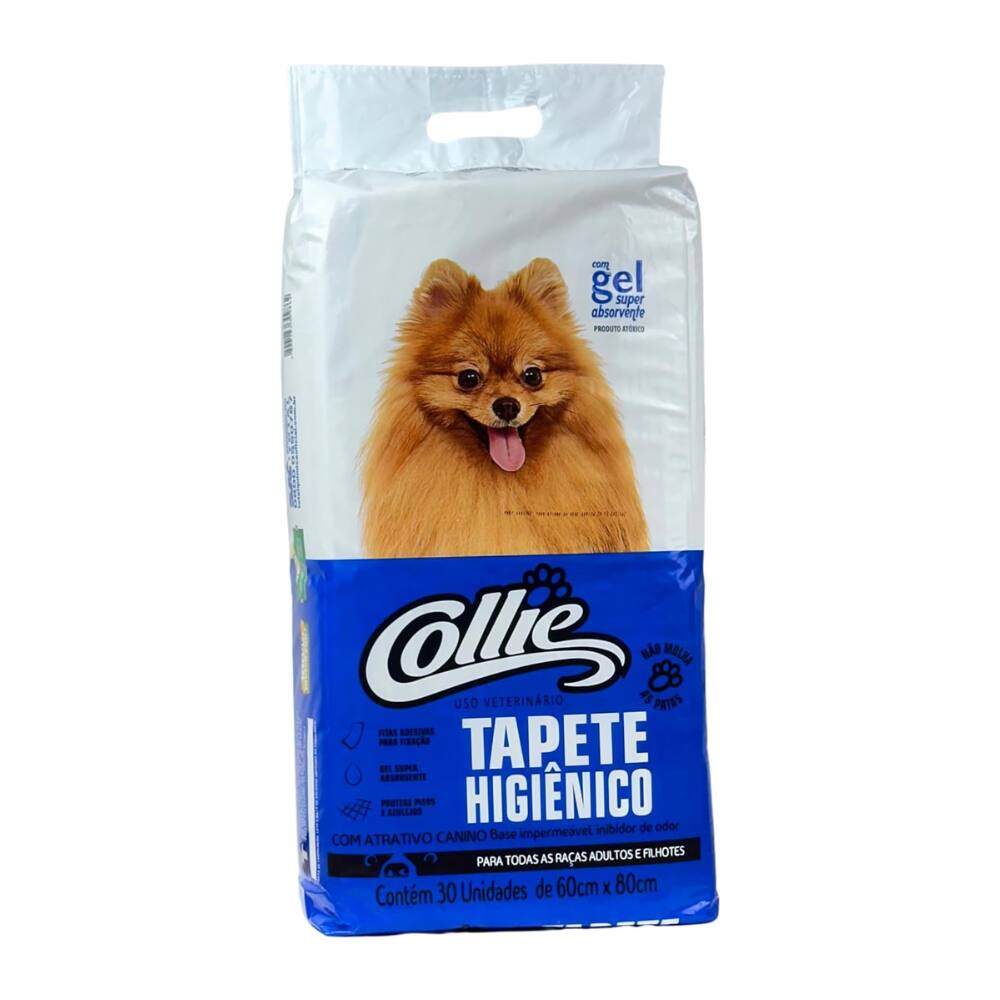 Tapete Higienico Descartavel Collie 30 Unidades