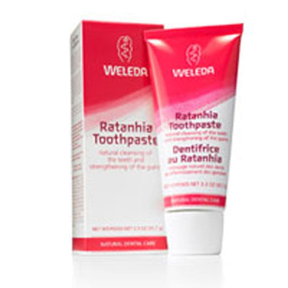 Pasta de dente Ratanhia 2.5 OZ por Weleda