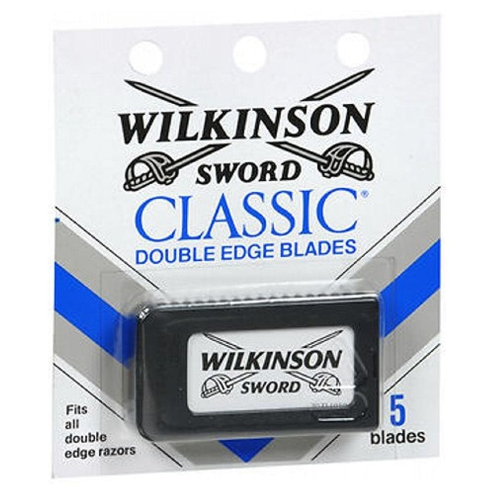 Lâminas de barbear Wilkinson Sword Classic Double Edge da Schick (pacote com 4)