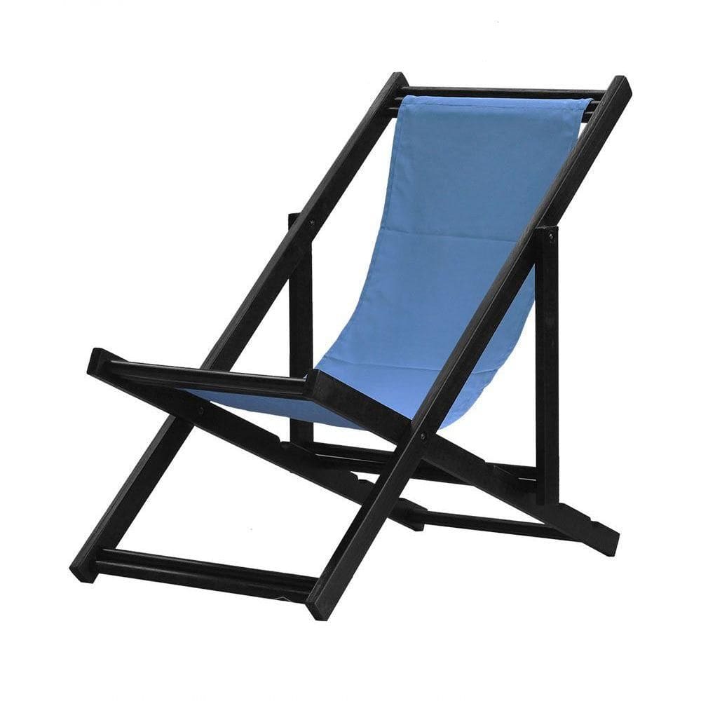 Espreguiçadeira Preguiçosa Dobrável Black Sb-azul