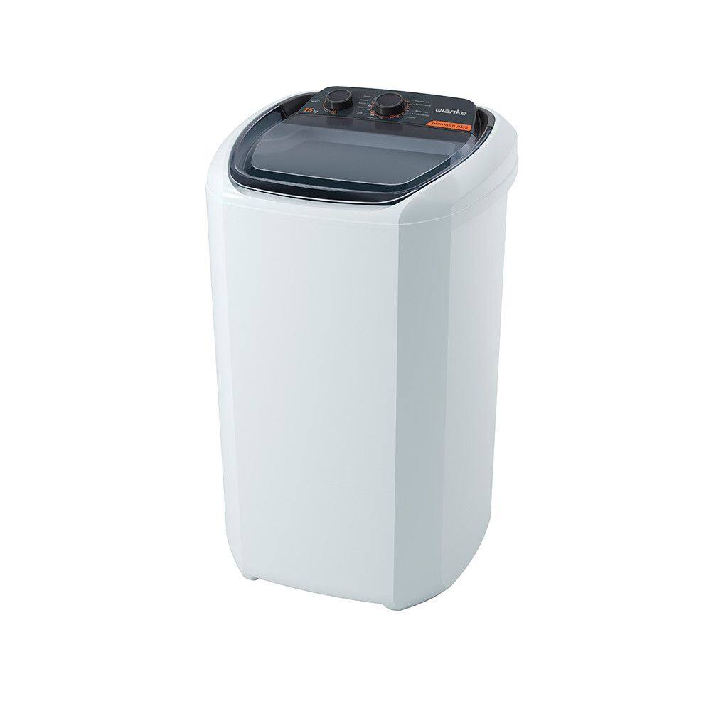 Lavadora de Roupa 15 Kg Branco Premium Plus Wanke - 220v