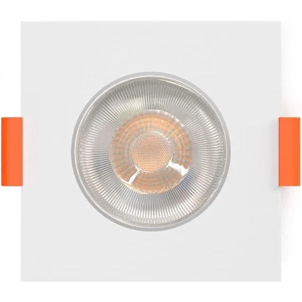 Mini Spot Led 3w 6500k Embutir Quadrado Bivolt Luminatti