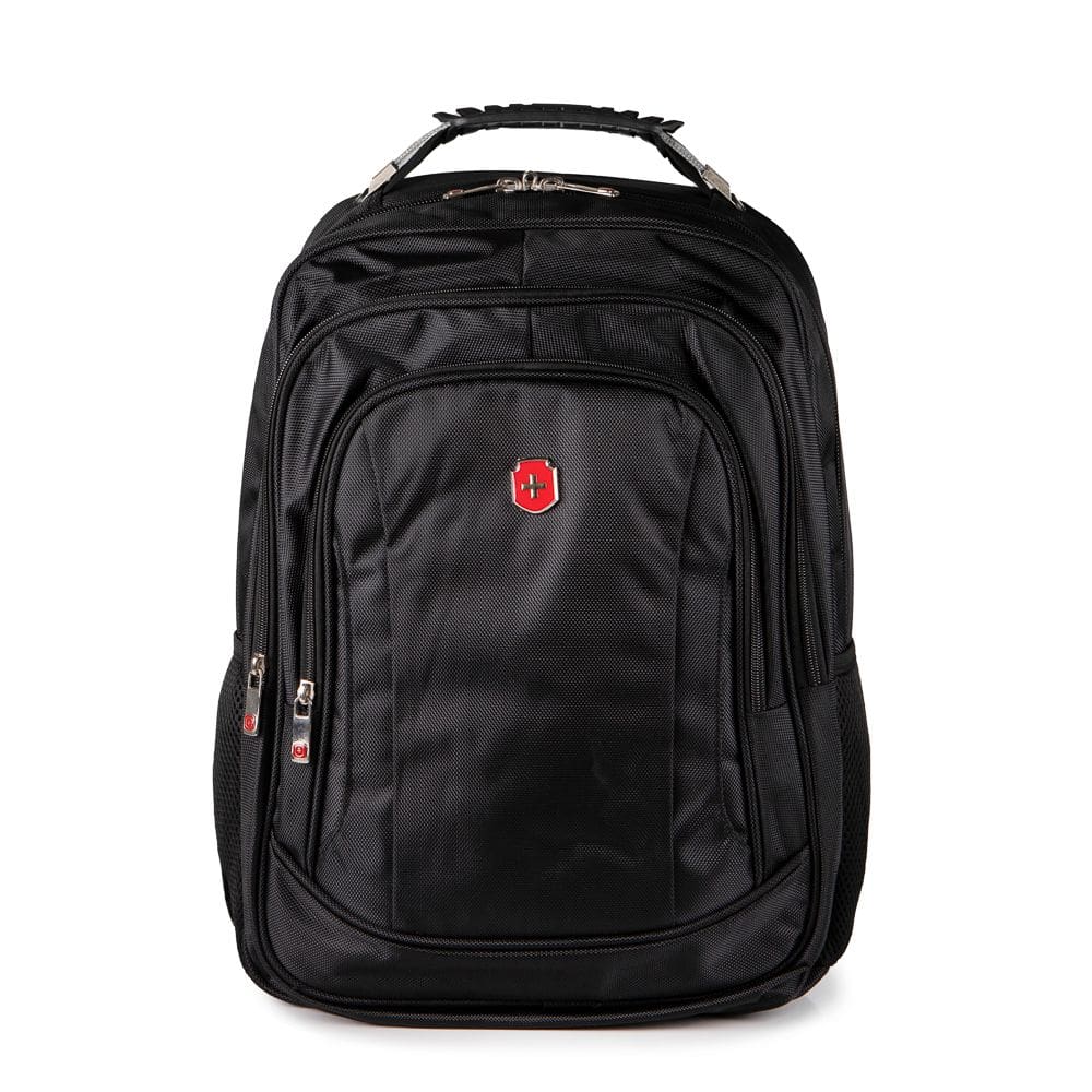 Mochila para Notebook Executiva Swissland Sl04002 em Poliester Reforcada com Cabo de Aco 18 Preto
