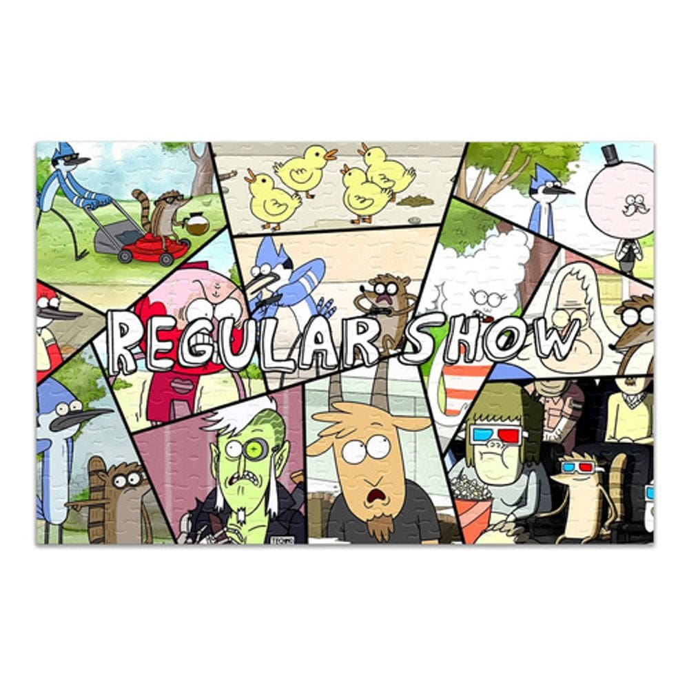 Quebra-cabeça Regular Show Personalizado 48 Peças