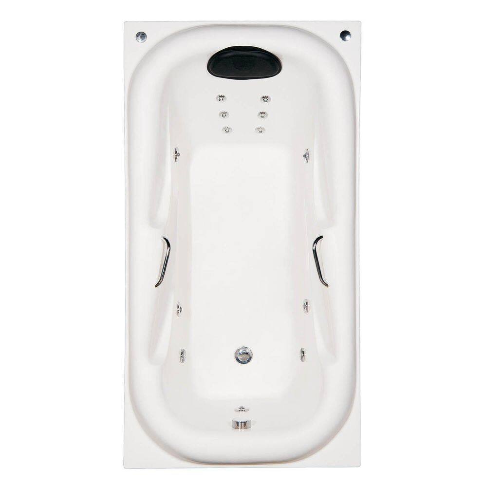 Banheira Hidromassagem Astra Tahiti Luxo 180cmx92cmx53cm - 04 Jatos Acrílico P2 Sem Aquecedor 220V