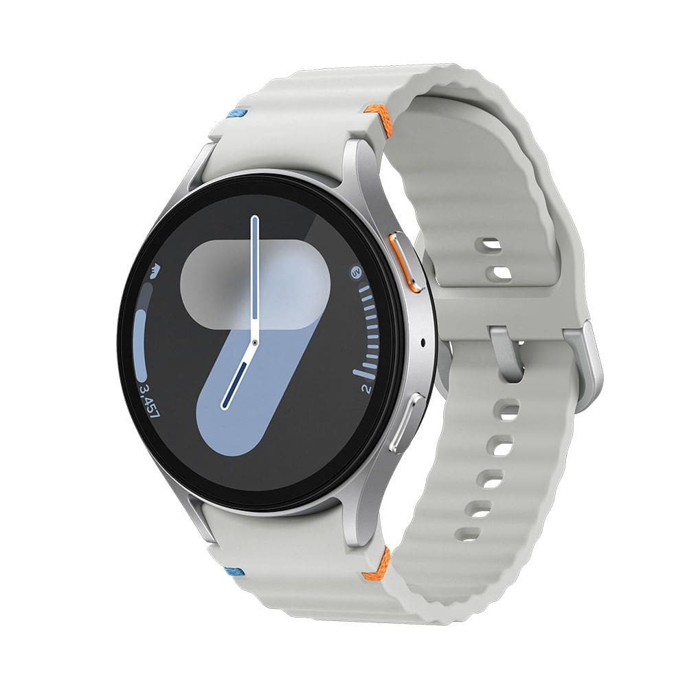 Samsung Galaxy Watch7 Smartwatch 44mm LTE, Galaxy AI, Tela em Cristal de Safira Prata