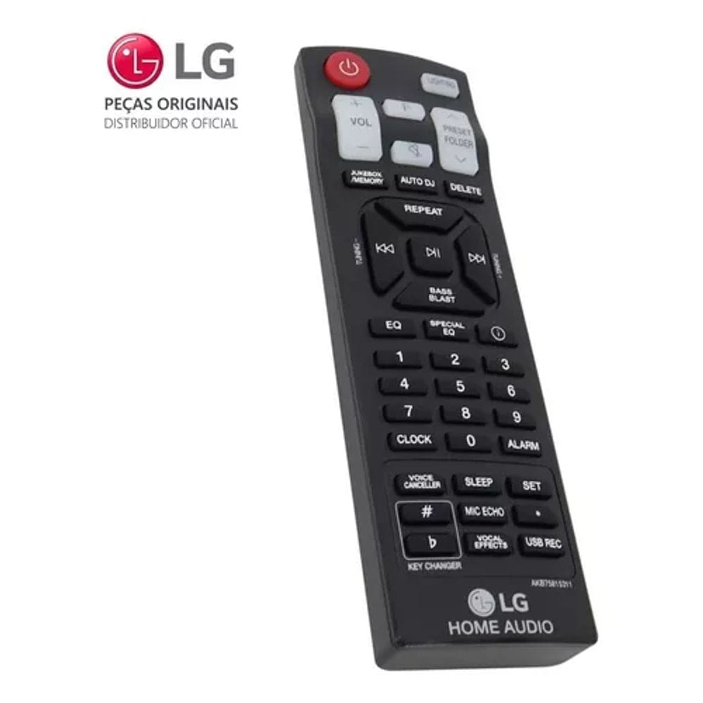 Controle Remoto Xboom Loud Speaker LG AKB75815311
