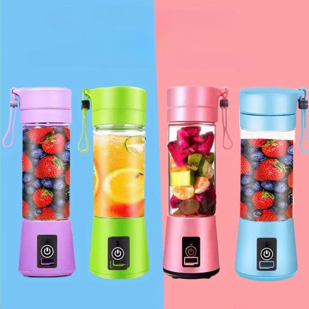 Potente Misturador Portátil Usb Recarregável Whey E