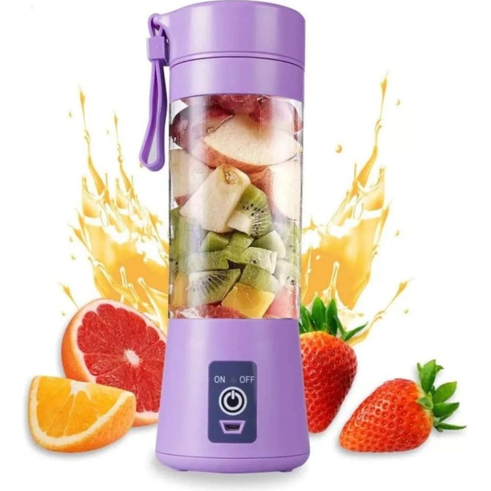Prático Misturador Portátil Usb Turbo Mixer Recarregável
