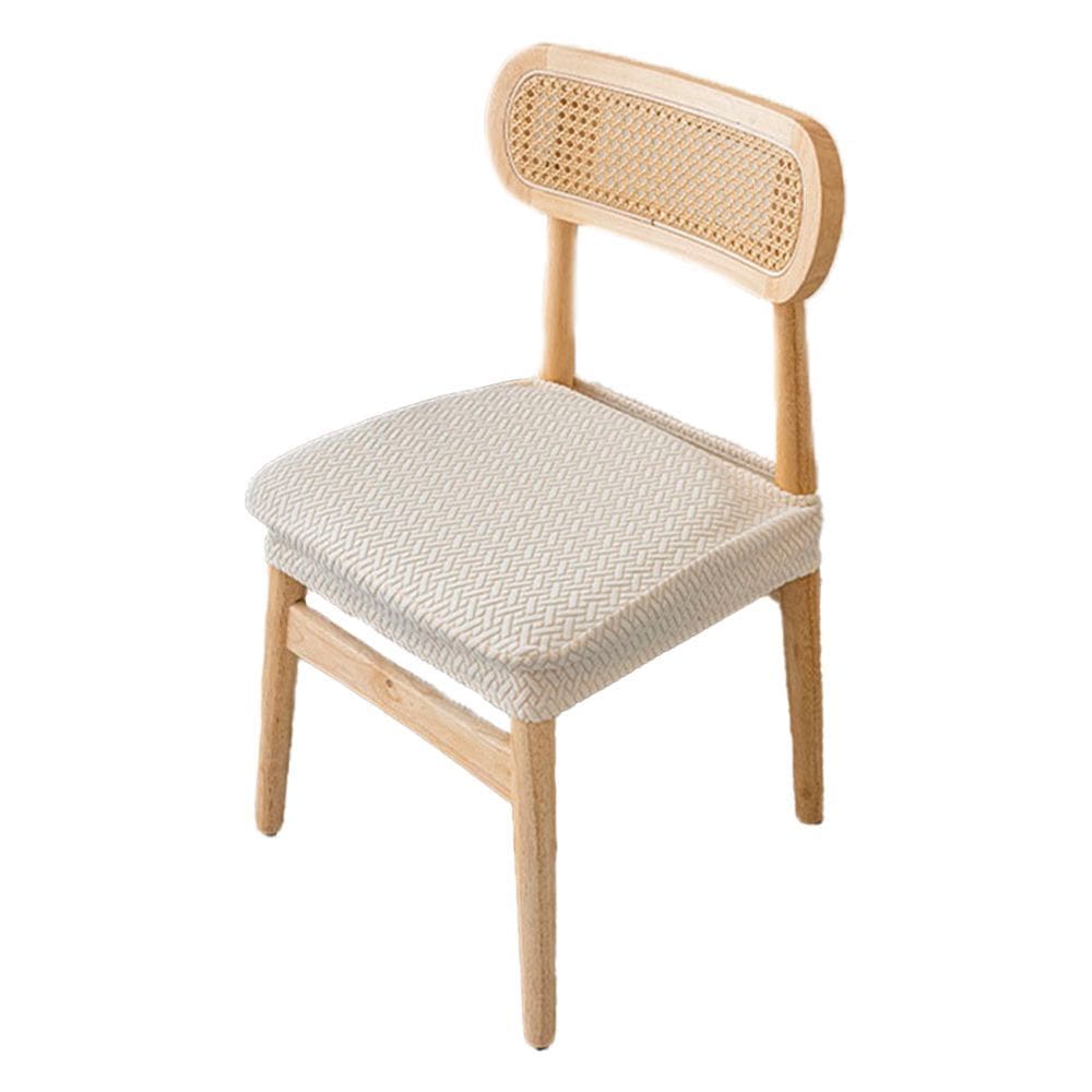 Kit 4 Capas de cadeira Assento Sala de Jantar Malha