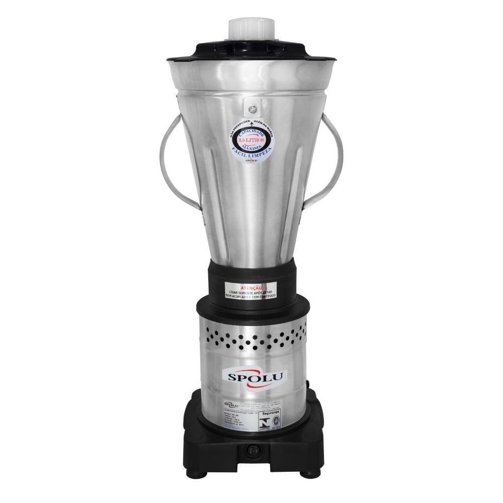 Liquidificador Alta Rotação 3,5 Litros Inox Economy 220v Spolu