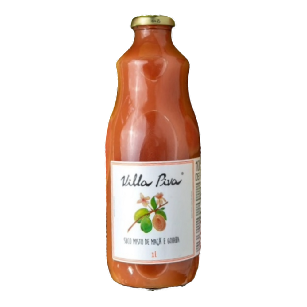 Suco de Goiaba Integral Sem Açúcar Villa Piva 1L