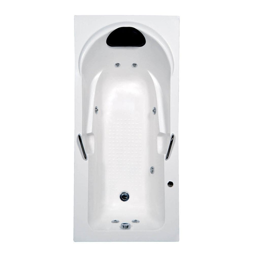 Banheira Hidromassagem Astra Capri Luxo 170cmx80cmx43cm - 01 Jato Acrílico P6 Sem Aquecedor 220V