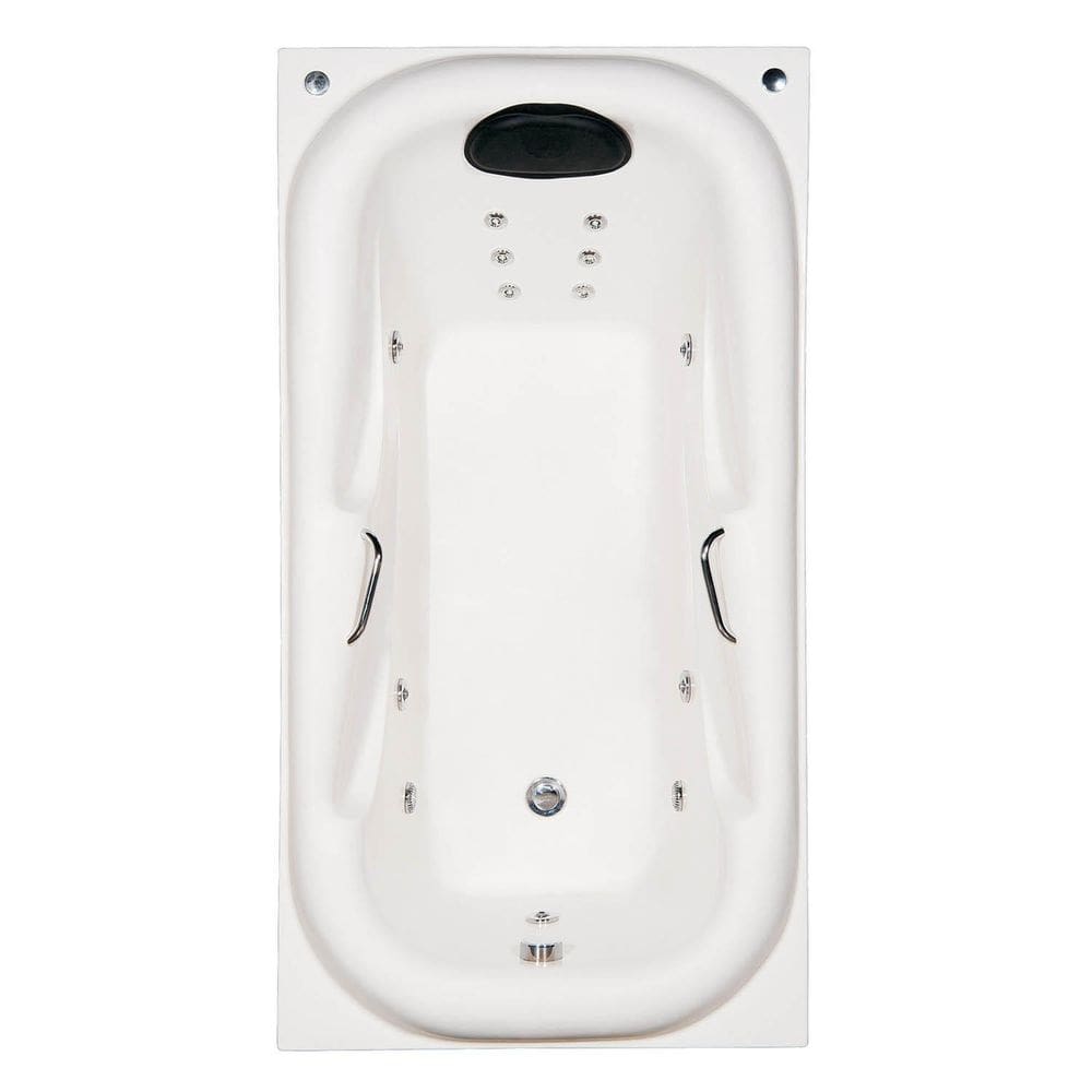 Banheira Hidromassagem Astra Tahiti Luxo 180cmx92cmx53cm - 04 Jatos Acrílico P2 Com Aquecedor 220V