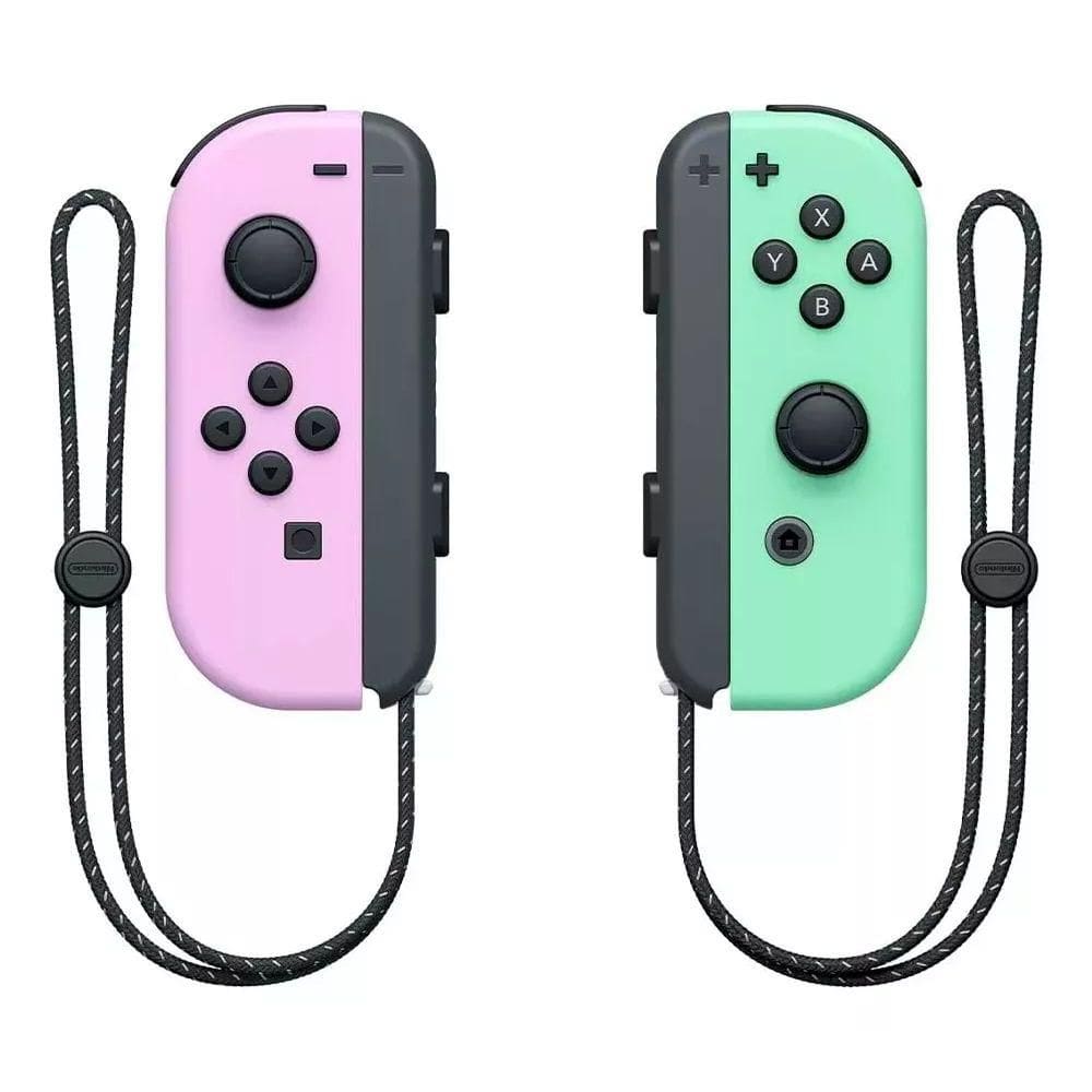 Controle Nintendo Joy Com Switch 120561A Roxo e Verde