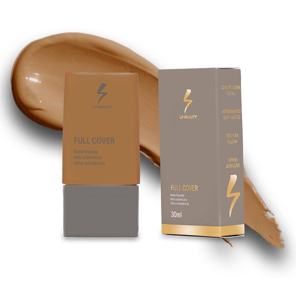 LP Beauty Full Cover Cor 8F - Base Líquida 30ml