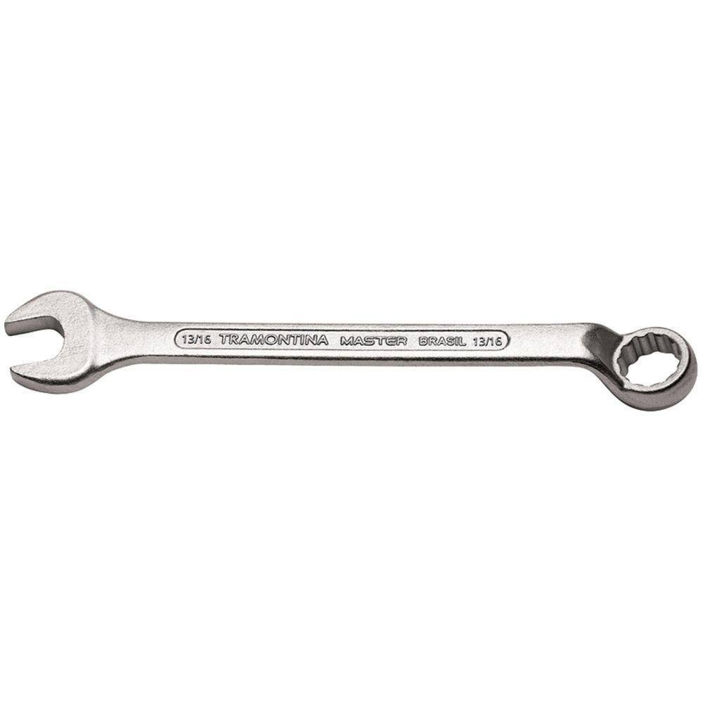 Chave Combinada 13/16” Tramontina Com Corpo Forjado Em Aço Especial Cromado Tramontina