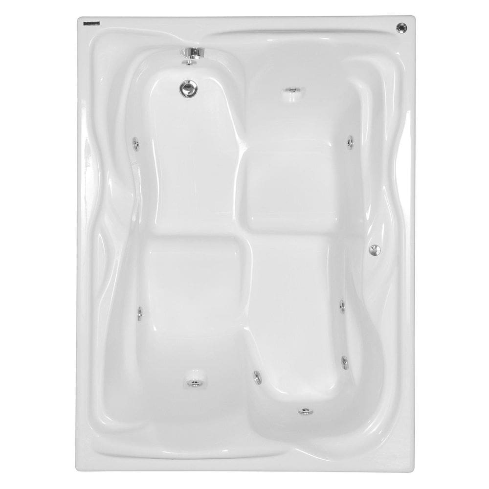 Banheira Hidromassagem Astra Nobile Maggiore Luxo 180cmx130cmx53cm - 04 Jatos Acrílico P1 Com Aquecedor 110V
