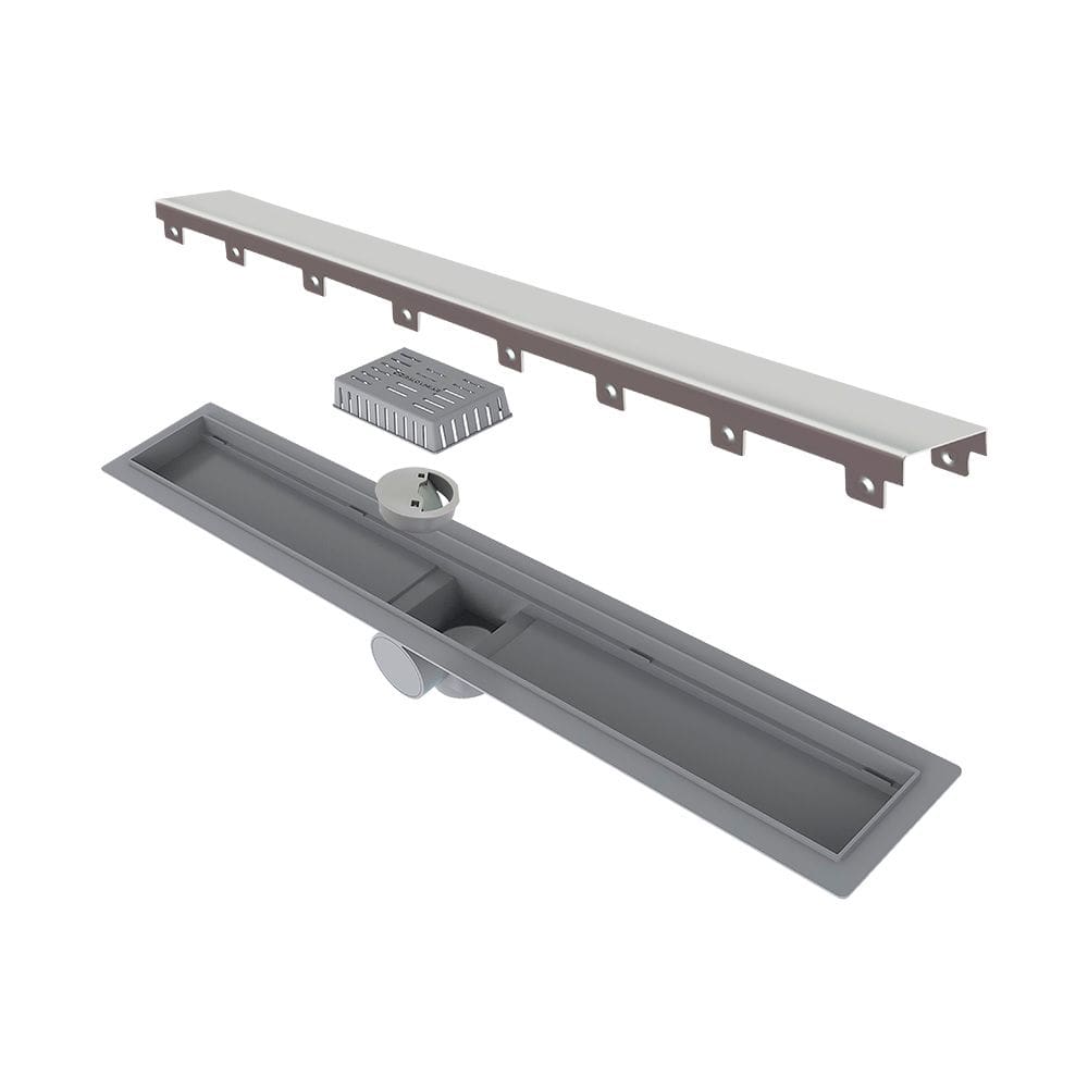 Ralo Linear Elleve Smart Seco 260 60cm com Tampa Inox