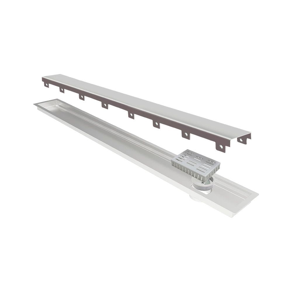 Ralo Linear Elleve Multimaster 278 110cm com Tampa Inox