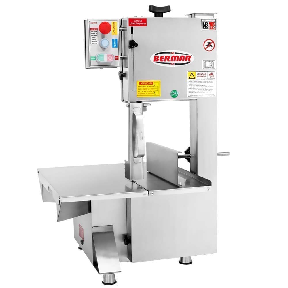 Serra de Fita de Bancada 174 BM25 Bivolt Inox Bermar