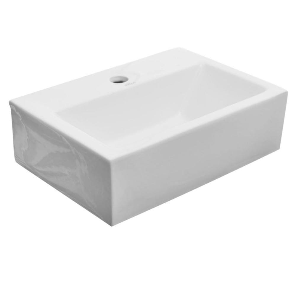 Cuba Retangular Milan 43x31 Dacqua Sensi D`acqua