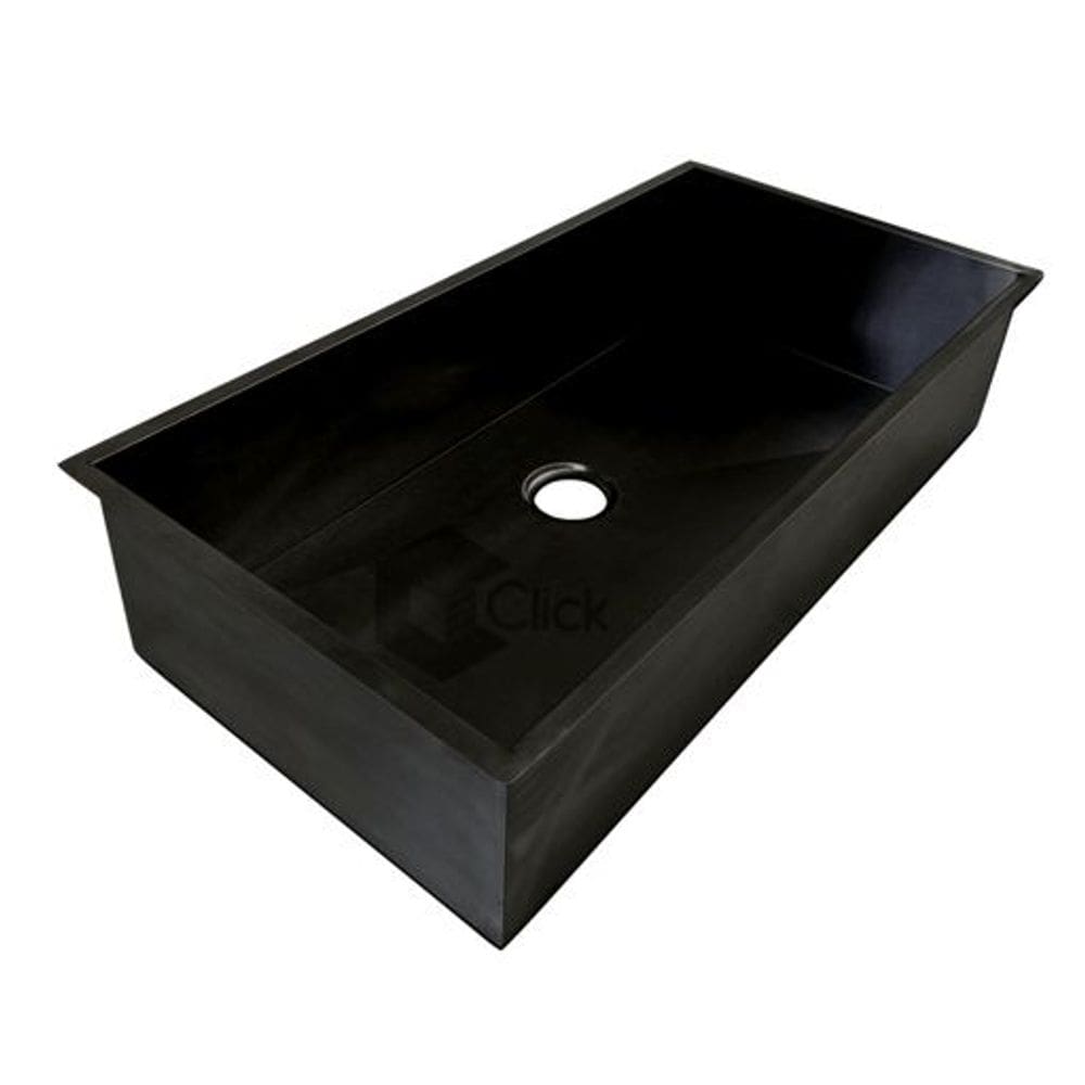 Cuba Preta Cozinha Gourmet Inox Com Acessório 60x40 Cm AJL