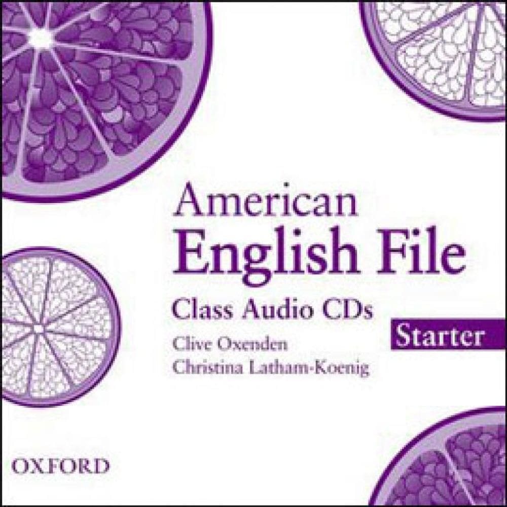 American English File - Starter - Class Audio Cds (3)