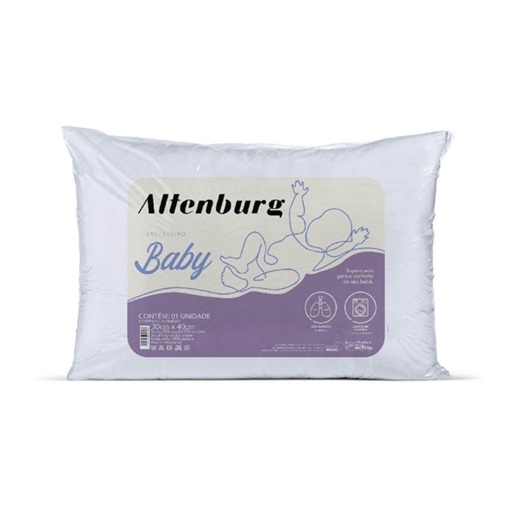 Travesseiro Altenburg Baby 30 x 40