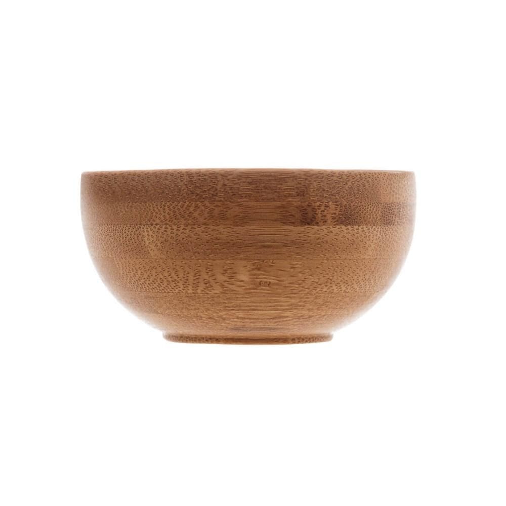 Kit 60 Molheiras de Bambu Lyor Cumbuca Redonda 8x4cm Petisqueira Pequena