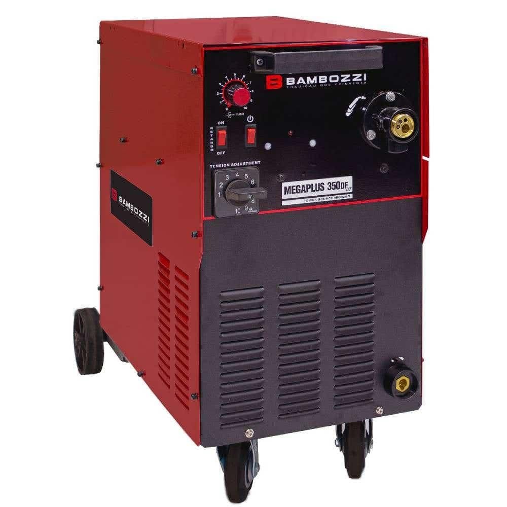 Solda Mig 350 Mega Plus 175 Amperes a 100% Trifásico BAMBOZZI