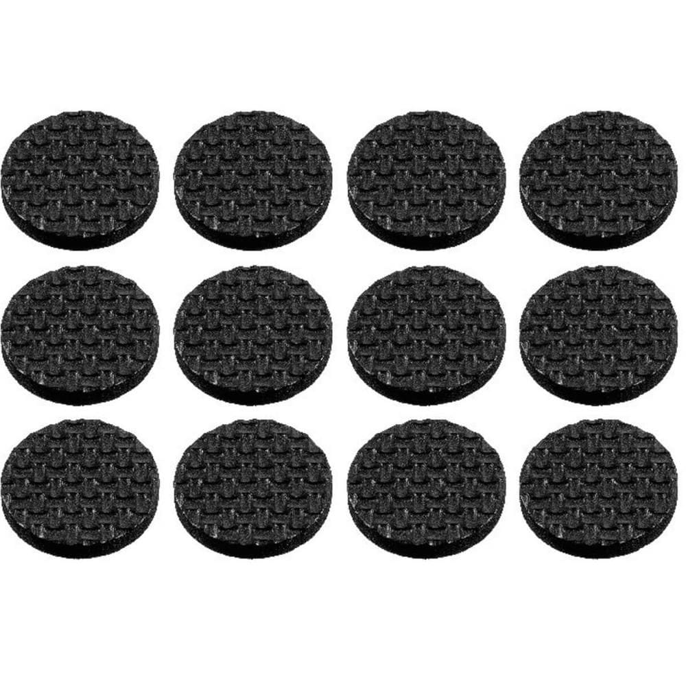 Protetor Anti Risco Redondo com Adesivo Aplik Ordene Médio 26mm Preto 12un
