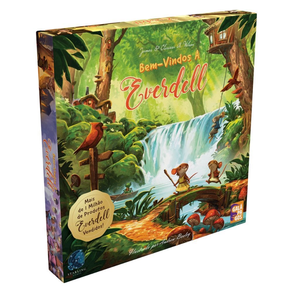 Bem-Vindos a Everdell Jogo de Tabuleiro Galapagos EVE101