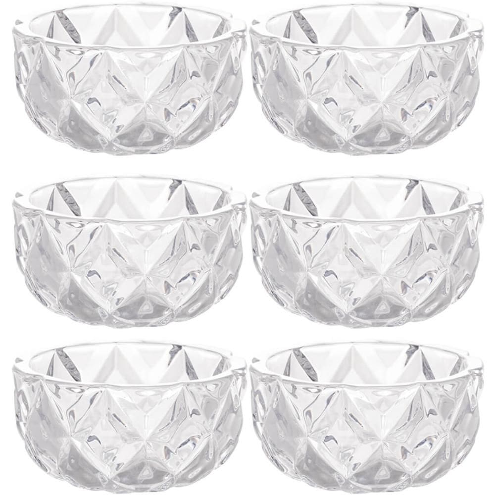 Conjunto de Potes de Sobremesa 6pçs Lyor 270ml Bowls de Cris