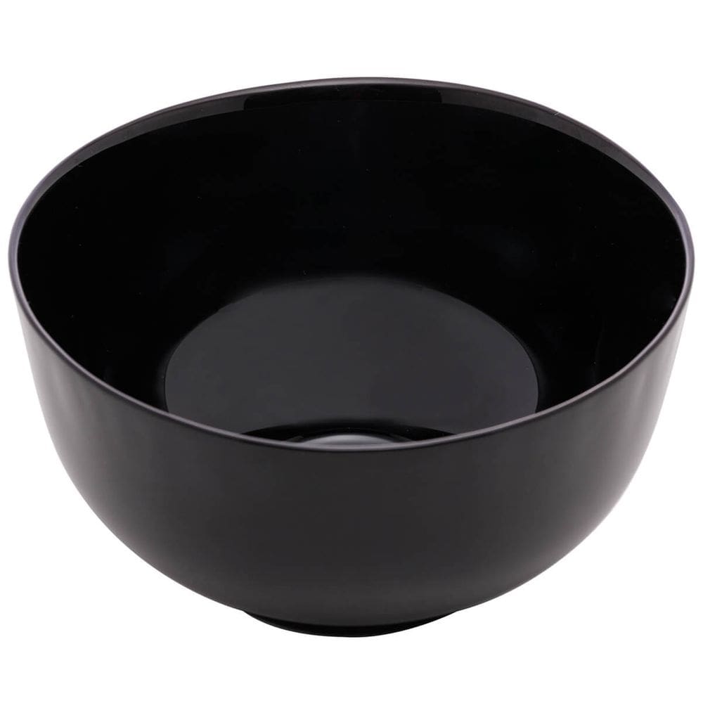 Bowl de Vidro Opalino 700ml Tigela Cumbuca para Salada Sopa Cereais Grande Diwali Lyor Preto