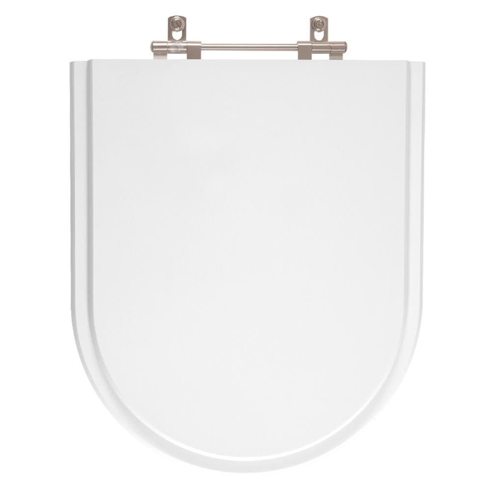 Assento Sanitário Poliéster Firenze Branco para vaso Icasa 1.6gpf 6lpf