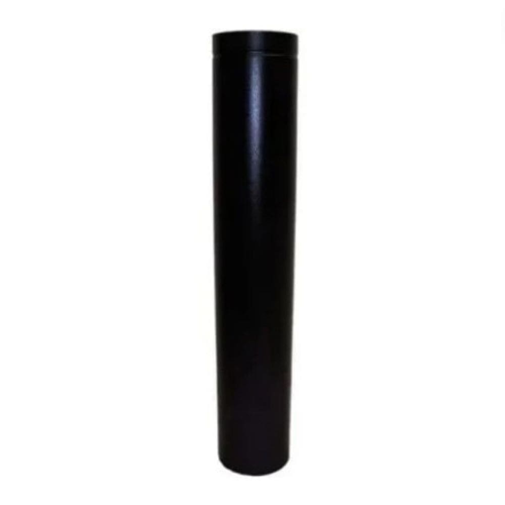 Cano Galvanizado Preto Para Lareira De 150Mm Potenza