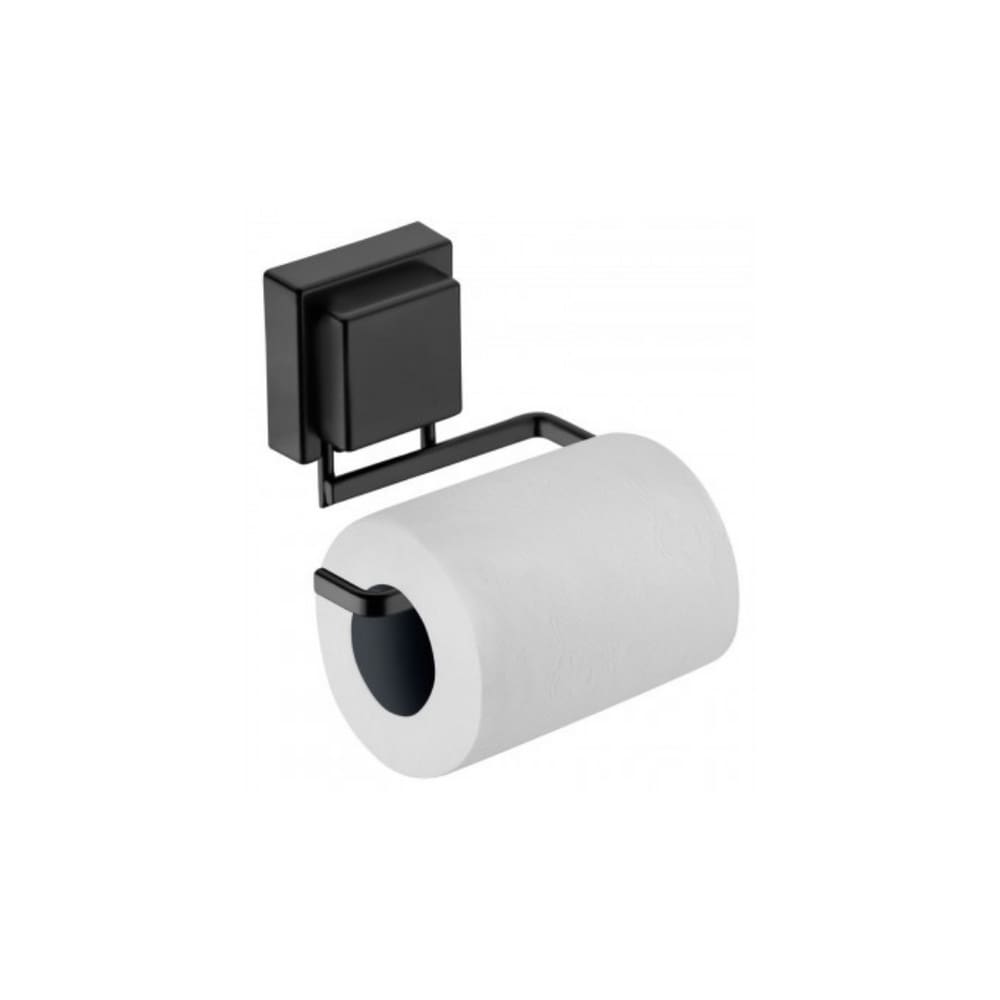 Suporte Para Papel Higiênico Com Ventosa Em Aço Carbono Praticità Mix Future Cromado