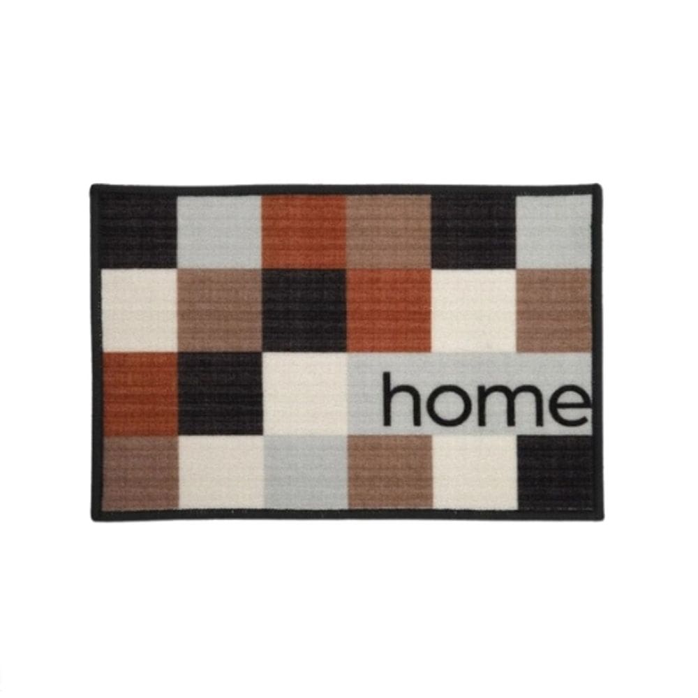 Capacho Cleankasa Xadrez Home 40X60cm Kapazi