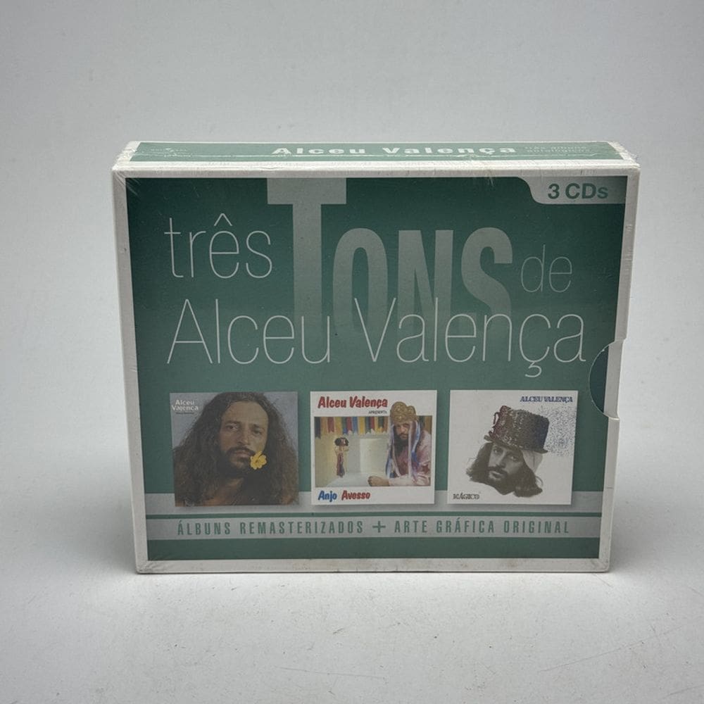 Box Alceu Valença - Três Tons - 3 Cds