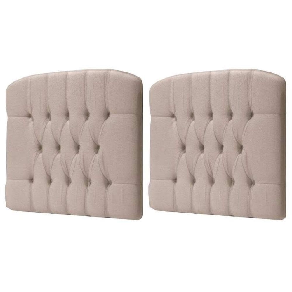 Capitonê para Cama Realeza Provençal Tecido Cor Bege - Canaã Baby