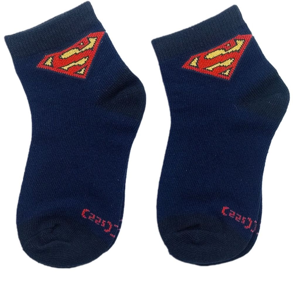 Kit Meia 2 Pares Infantil Menino Cano Curto em Algodão Hoahi Dckc22735